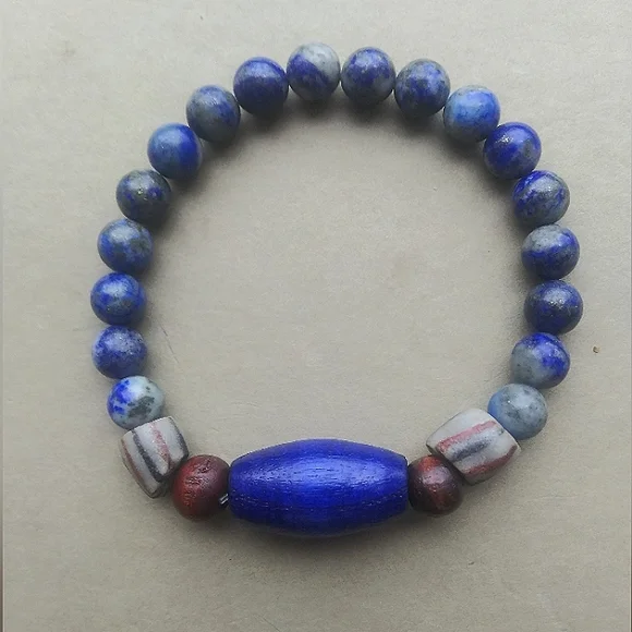 'With the Blues' Bracelet, Lg. - Picture 2 of 3